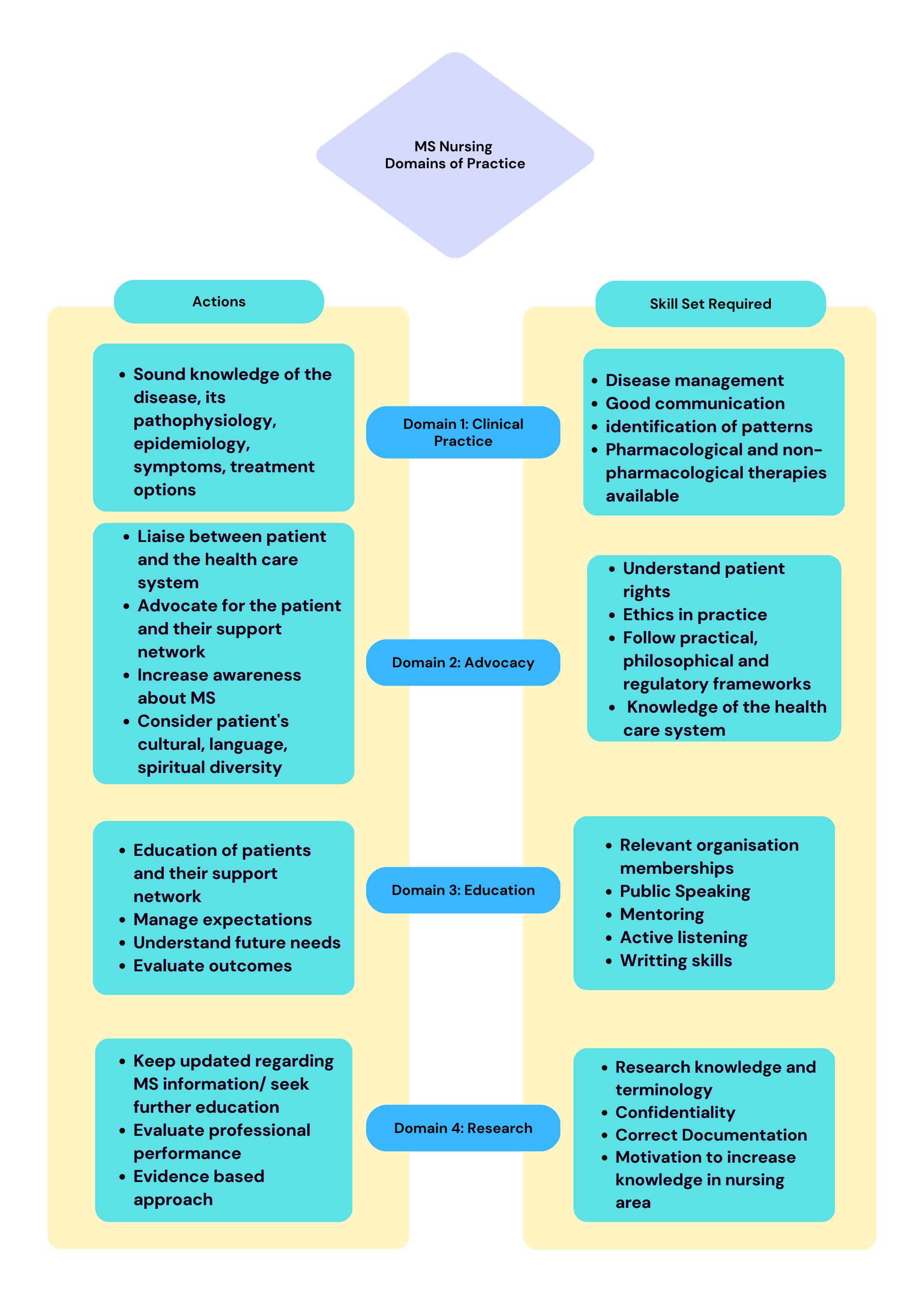 Domains of Practice